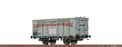 Brawa 50976 H0 Gedeckter Güterwagen Gb "OEVA" k.k.St.B.