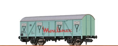 Brawa 67817 N Ged. Güterwagen Gos 50 DB, Epoche IV, Moulinex