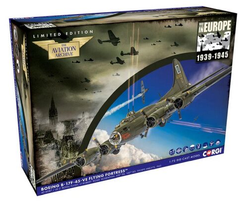 Corgi AA33322 B-17F Flying Fortress -Royal Flush- Lt Rosenthal  100th BG  8th Air Force