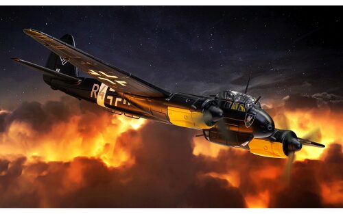 Corgi AA36714 Junkers Ju-88C-6  1./NJG.2  Sizilien 1942