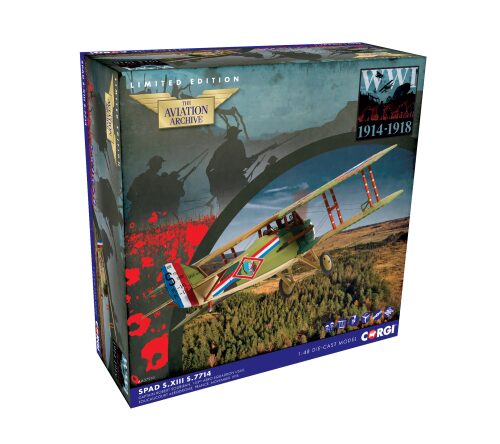 Corgi AA37910 SPAD S.XIII  103rd Squadr.USAS  France  Nov. 1918