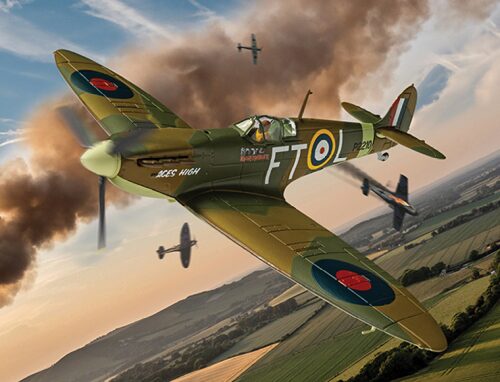 Corgi CC39215 Iron Maiden - Supermarine Spitfire MKII Aces High