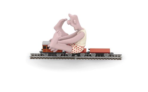 Corgi CC80604 Wallace &amp  Gromit - The Wrong Tr. - Wallace&amp Wagon