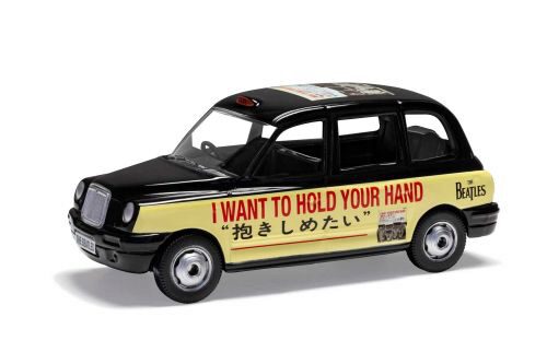 Corgi CC85934 The Beatles London Taxi-I want to hold y.hands