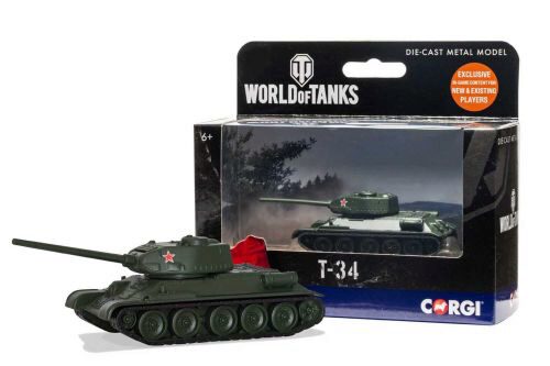 Corgi WT91208 World of Tanks T34