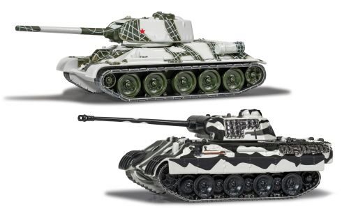 Corgi WT91301 World of Tanks T-34 vs Panther