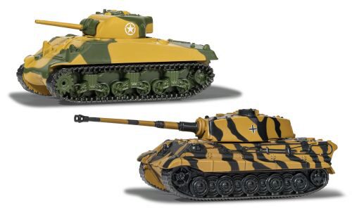 Corgi WT91302 World of Tanks Sherman vs King Tiger