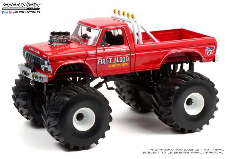 Greenlight 13608 1978 Ford F-250 Monster Truck w/66inch Tires