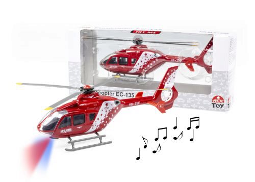 ACE Toy 001107 EC-135 Air-Glaciers Helikopter (Light+Sound)