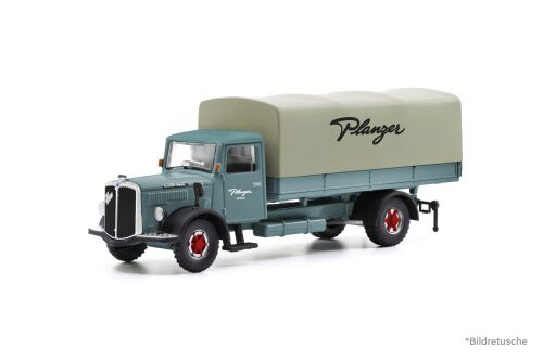 ACE 002373 Saurer S4C Pritsche-Plane Planzer Transporte