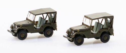 ACE 005105 Set mit 2 Willy s Jeep M38A1 Schweizer Armee