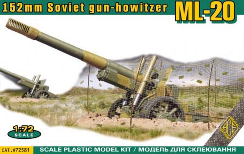 ACE ACE72581 WWII ML-20 Soviet 152mm gun-howitzer