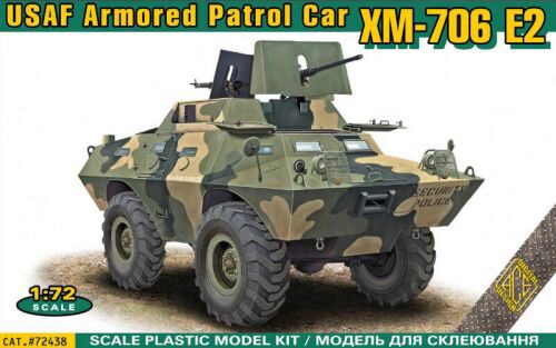 ACE ACE72438 XM-706 E2 USAF Armored Patrol Car