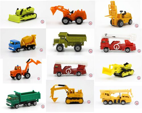 Zylmex 12 Lastwagen Serie Set 12 tlg. Zylmex Spielzeug-Fahrzeuge