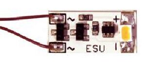 ESU 50704 Innenbeleuchtung Führerstand weiss  1 LED 15,0mm x 6,9mm x 2,3 mm