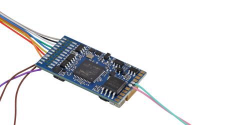 ESU 58210 Fx Funktionsdecoder mit Sound DCC/MM/SX/M4 8-pin NEM652,  H0, 0