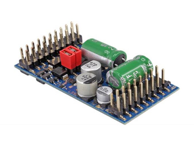 ESU 58315 LokSound 5 L DCC/MM/SX/M4 "Leerdecoder", Stiftleiste mit Adapter, Retail, Spurweite: 0