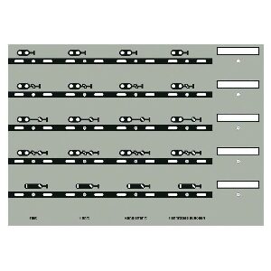 Uhlenbrock 69096 Track-Control Folie Signal-Symbole Links