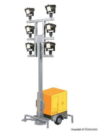 Viessmann 1343 H0 Leuchtgiraffe auf Anhänger mit 6 LEDs weiss