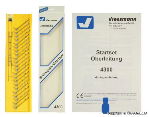 Viessmann 4300 N Startset Oberleitung
