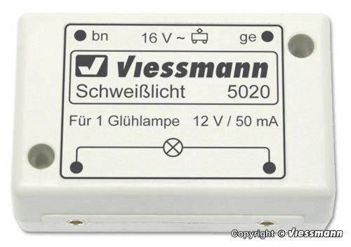 Viessmann 5020 Elektronisches Schweisslicht
