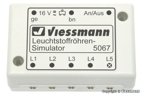 Viessmann 5067 Leuchtstoffröhren-Simulator

