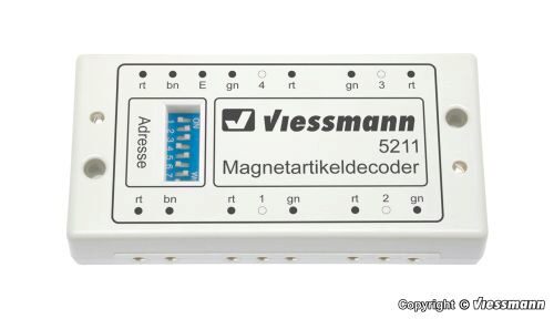 Viessmann 5211 Motorola-Magnetartikeldecoder
