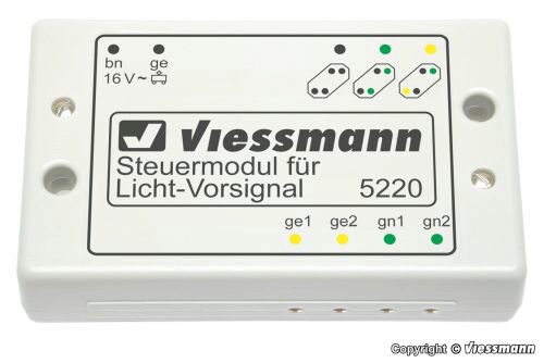 Viessmann 5220 Steuermodul für Licht-Vorsignal
