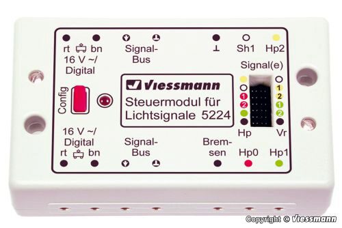 Viessmann 5224 Steuermodul für Lichtsignale digital/analog
