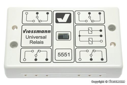 Viessmann 5551 Universal-Relais 1 x 4UM

