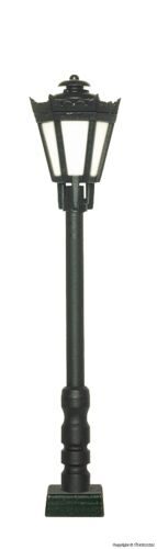 Viessmann 60701 H0 Parklaterne schwarz, Kontaktstecksockel, LED warmweiss
