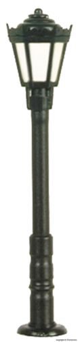 Viessmann 6470 N Parklaterne schwarz, LED warmweiss
