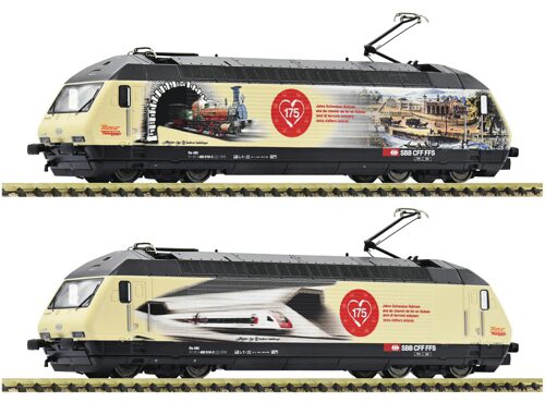 Fleischmann 731369 SBB E-Lok Re 460 019-3 175 Jahre Eisenbahnen in der Schweiz DC Digital Sound