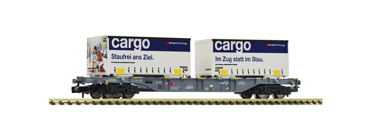 Fleischmann 865244 SBB Containertragwagen Cargo