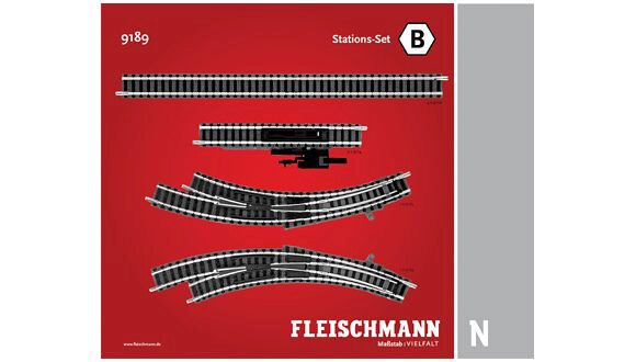Fleischmann 9189 STATION-SET B                 