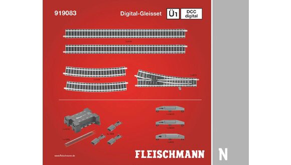 Fleischmann 919083 Digital Gleisset Ü1