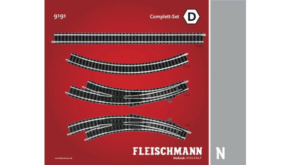 Fleischmann 9191 COMPLETT-SET D                
