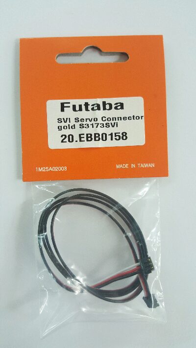 Futaba EBB0158 SVI Servo connector S3173SVi gold 500mm