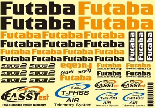 Futaba EBB1180 Futaba Sticker Sheet Air