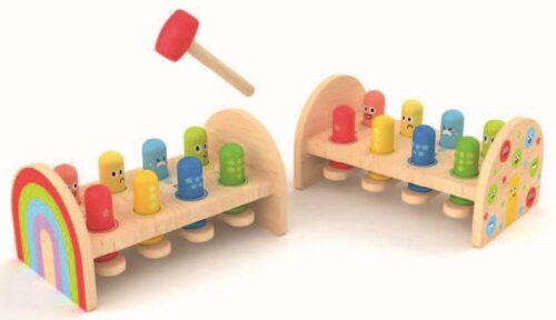 HAPE E0529 Rainbow Hammer Bench