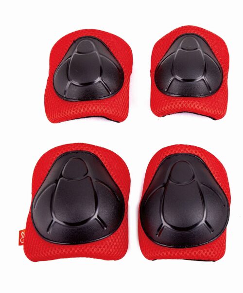 HAPE E1086A Adventurer Knee Elbow Pads, red