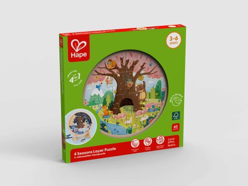 HAPE E1653 4-Seasons Layer Puzzle