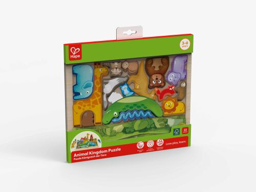 HAPE E1656 Animal Kingdom Puzzle