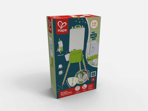 HAPE E2009 Tragbare Bambus-Tafel