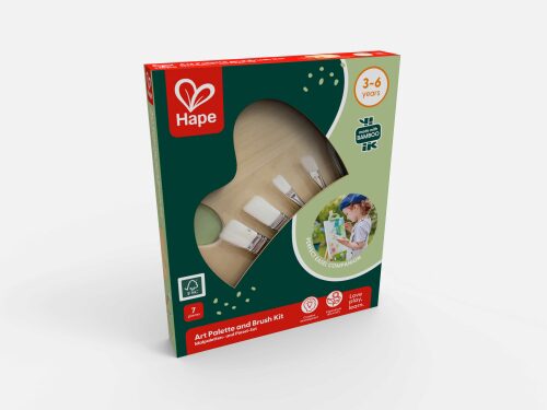 HAPE E2013 Malpaletten- und Pinsel-Set