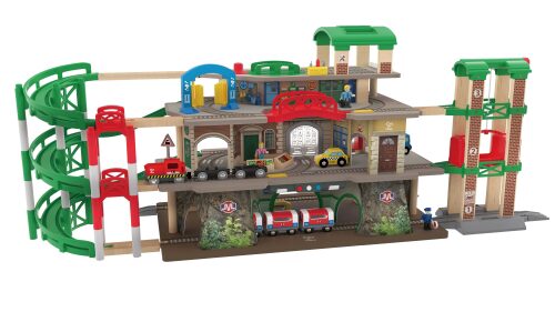 HAPE E3883 Multi-Level Railway City Set