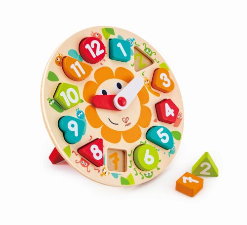 HAPE E8255A Steckpuzzle Uhr