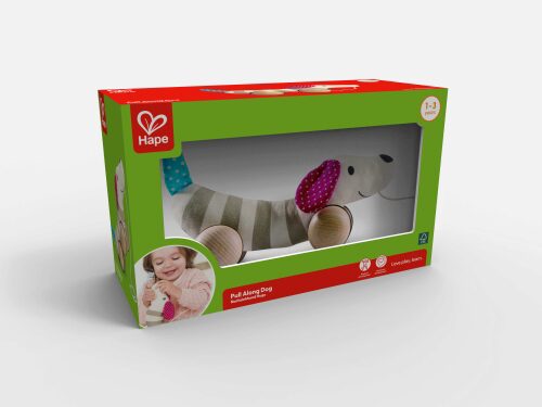 HAPE E8505 Pull Along Dog