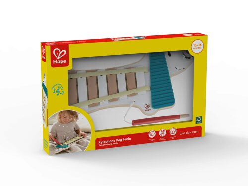 HAPE E8534 Xylophone Dog Xenia