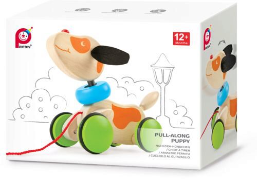 PINTOY P0500 PT Pull Along Puppy